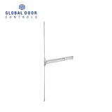 Global Door Controls - TH1100-STEDCVR Series - Narrow Stile - Concealed Vertical Rod - Grade 2 - Concealed Panic Exit Device