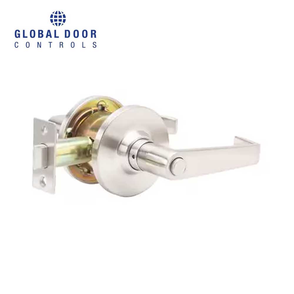 Global Door Controls - GLC Series - Light Duty Commercial Cylindrical Lever - Grade 3 - 626 (Brushed Chrome)