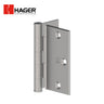 HAGER - 1173 - Half Surface Plain Bearing Hinge - 4-1/2 Inch Height - 5 Knuckle