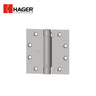 HAGER - 1250 - Full Mortise Spring Hinge - Steel Base Material