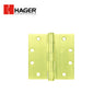 HAGER - 1279 - Full Mortise Plain Bearing Hinge - 5 Knuckle