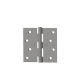 HAGER - 1741 - Full Mortise Plain Bearing Residential Hinge - 4 Inch by 4 Inch - 5 Knuckle