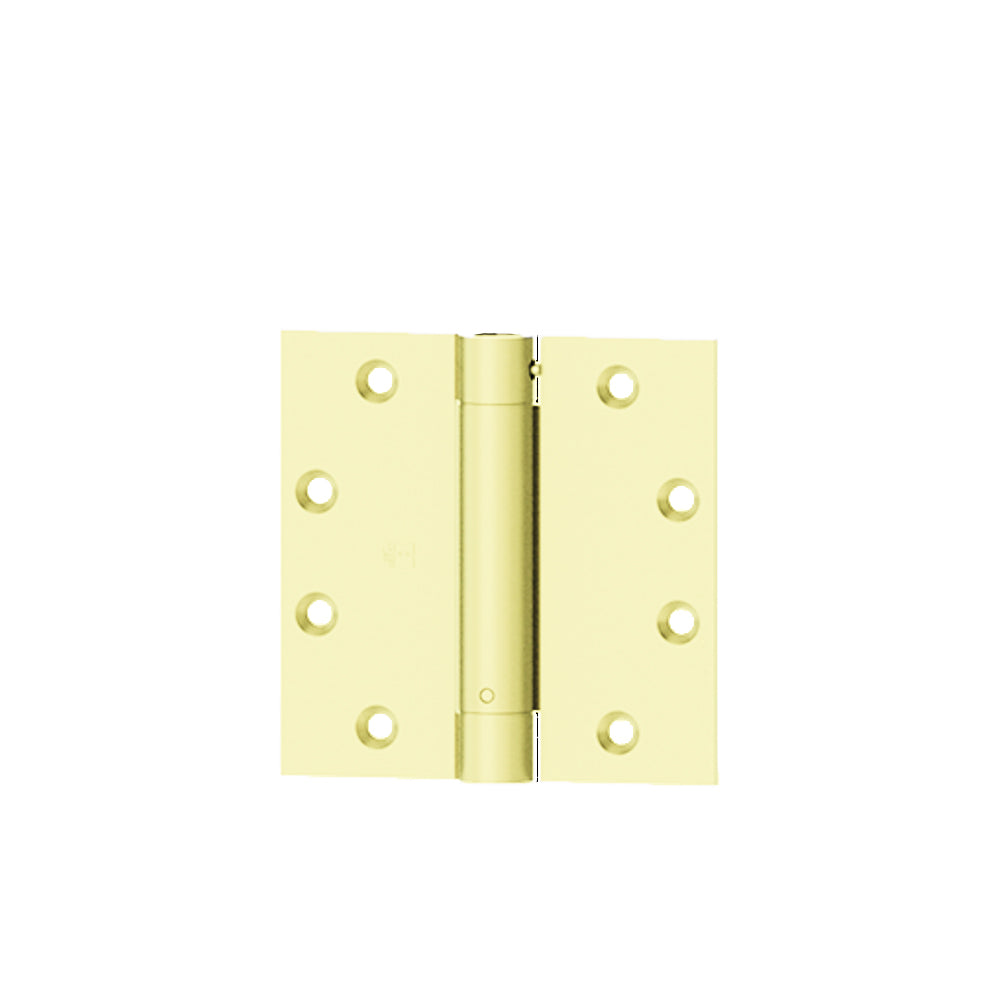 HAGER - 1750 3-1/2X3-1/2 US4 - Full Mortise Pivot 3-1/2 by 3-1/2 - Satin Brass Plated Clear Coated-633