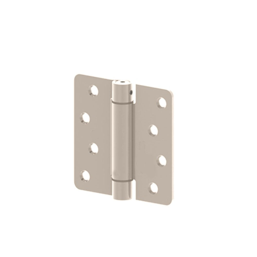 HAGER - 1751 - Full Mortise Residential Spring Hinge - 4 by 4 - Steel Base Material - 1/4 Round Corners