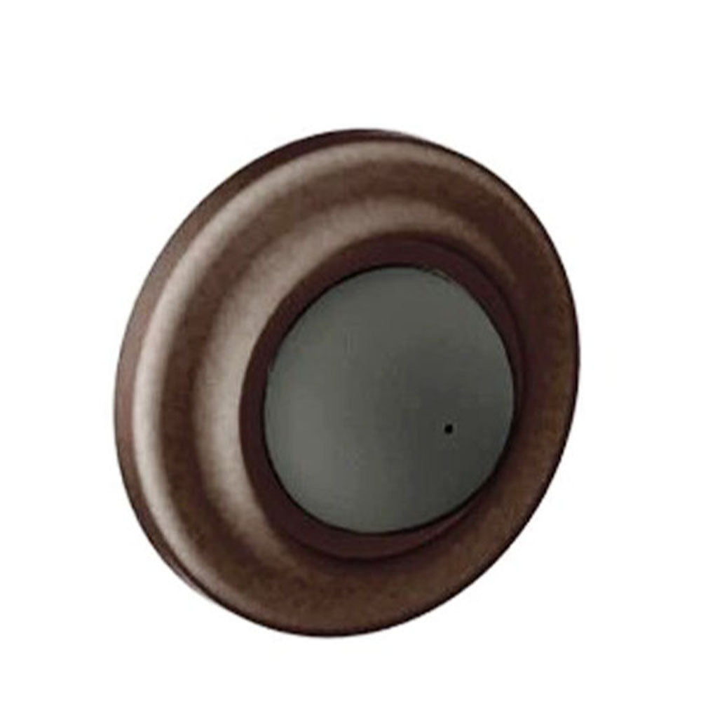 HAGER - 230W - Convex Wall Stop - Concealed Mounting with Rubber Stop