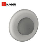 HAGER - 232W - Convex Wall Stop - Concealed Mounting with Rubber Stop