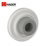 HAGER - 234W - Concave Wall Stop - Concealed Mounting - Rubber Stop - 2-15/32 Inch Diameter - 1-3/32 Inch Projection