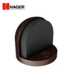 HAGER - 242F - Universal Dome Stop - Die Cast Brass