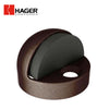 HAGER - 243F - High-Dome Stop - Die Cast Brass