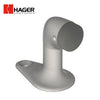 HAGER - 252F - Floor Stop - Cast Brass with Rubber Bumper