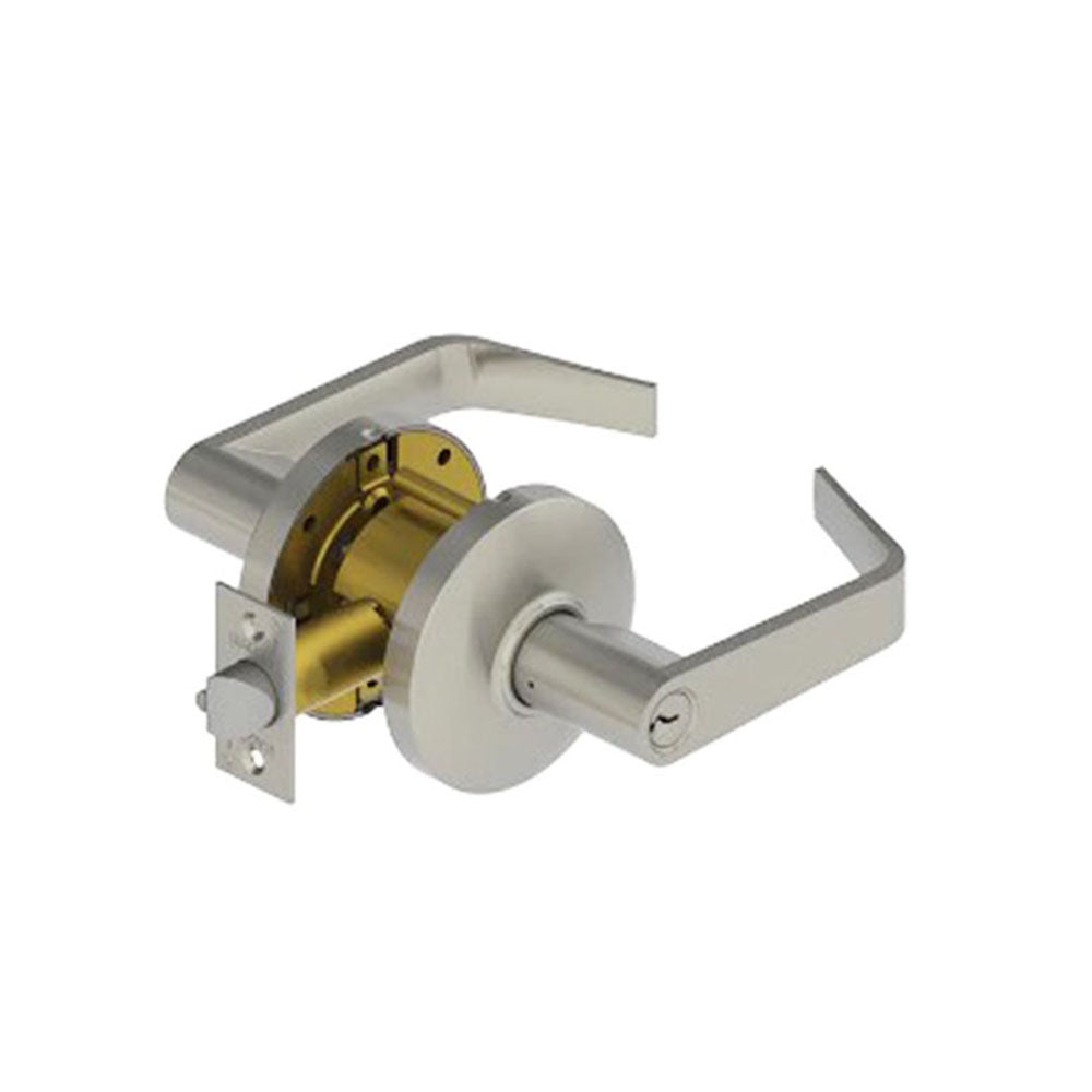 HAGER - 2570 - Classroom Cylindrical Lock - 2-3/4 Inch Backset - KD Keying - Schlage C Keyway - ASA Strike - Grade 2