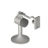 HAGER - 268F - Floor Stop and Holder - Cast Brass with Rubber Bumper - Satin Chrome