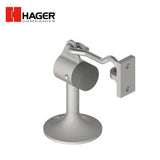 HAGER - 268S - Cast Floor Stop and Holder - 2-1/4 Base - Satin Chrome