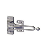 HAGER - 274D - Door Guard - Cast Brass - Satin Chrome