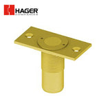 HAGER - 280X - Brass Dust Proof Strike with Removable Plate