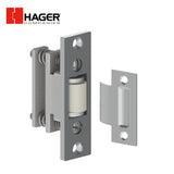 HAGER - 318D - Brass Roller Latch - 1 Inch by 3-3/8 Inch Latch Faceplate