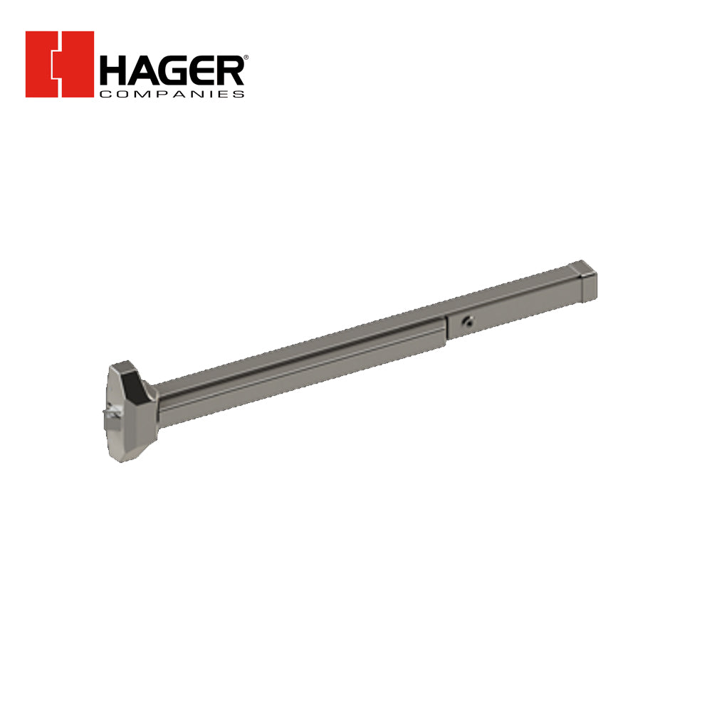 HAGER - 4701 - Rim Exit Device - Wide Stile Pushpad - 36 In. - Grade 1