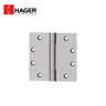 HAGER - 700 - Full Mortise Plain Bearing Hinge - 3 Knuckle - Plain Bearing