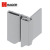 HAGER - 780-053HD - Heavy Duty Half Surface Continuous Geared Hinge