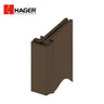 HAGER - 780-112HD - Heavy Duty Concealed Leaf Continuous Geared Hinge with Electric Through-Wire (ETW) - 8 Wire