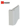 HAGER - 780-124HD - Heavy Duty Concealed Leaf Continuous Geared Hinge with Electric Through-Wire (ETW) - 4 Wire