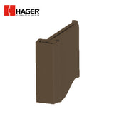 HAGER - 780-224LL - Heavy Duty Concealed Leaf Continuous Geared Hinge Lead Lined