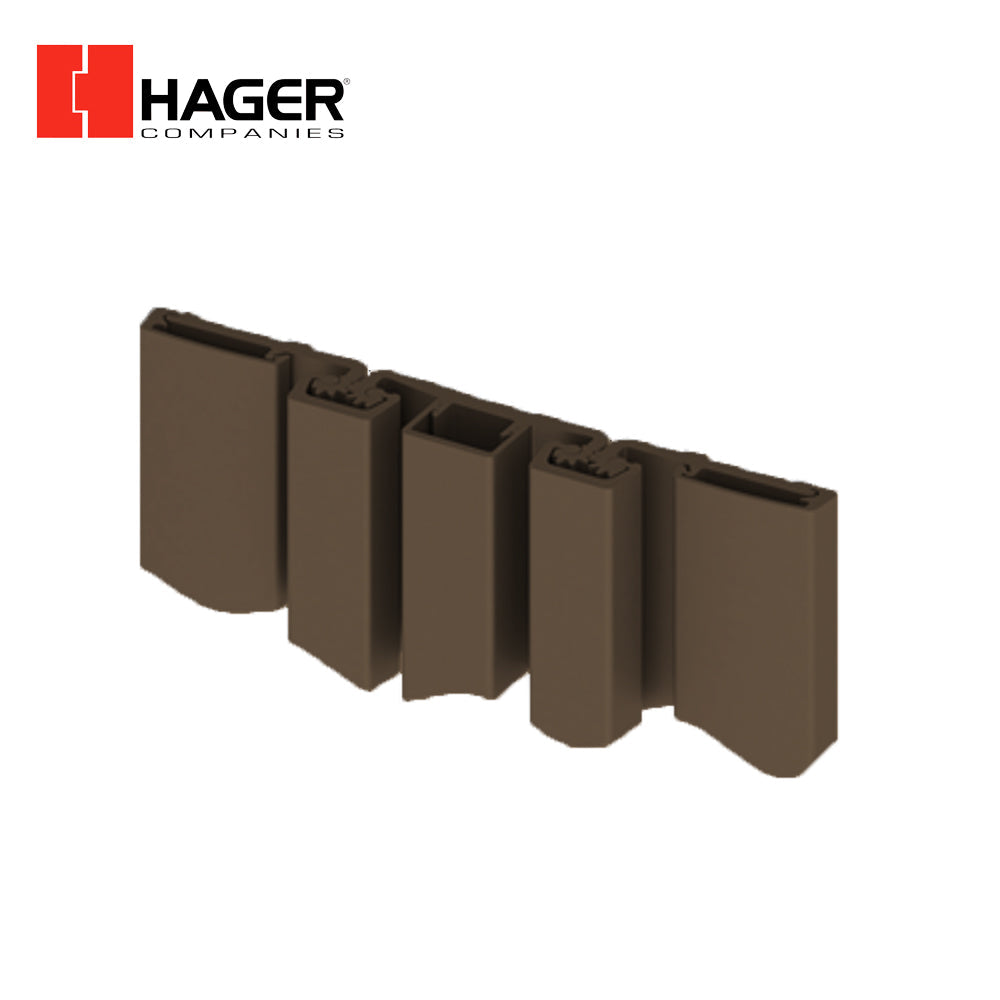 HAGER - 780-257HD - Heavy Duty Full Surface Continuous Geared Hinge