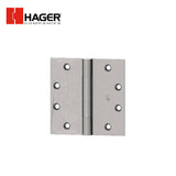 HAGER - 800 - Full Mortise Plain Bearing Hinge 3 Knuckle