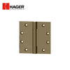 HAGER - AB700 - Full Mortise Concealed Anti-Friction Bearing Hinge - 3 Knuckle