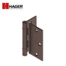 HAGER - BB1173 - Half Surface Ball Bearing Hinge - 5 Knuckle