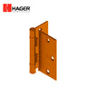 HAGER - BB1173 - Half Surface Ball Bearing Hinge - 5 Knuckle