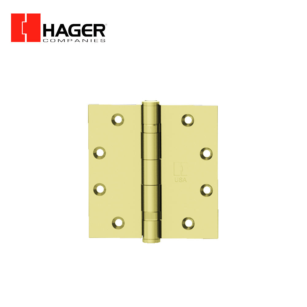 HAGER - BB1191 - Full Mortise Ball Bearing Hinge - 5 Knuckle