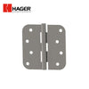 HAGER - RC1842 - Full Mortise Plain Bearing Residential Hinge with Removable Pin - Satin Chrome