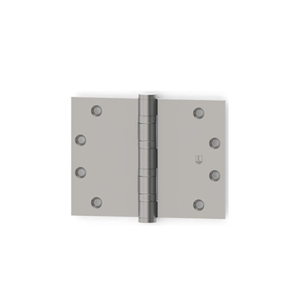 HAGER - WTBB1199 - Full Mortise Plain Bearing Wide Throw Hinge - Heavy Weight - 4.5 by 7 Steel Base Material - 5 Knuckle - Satin Stainless Steel