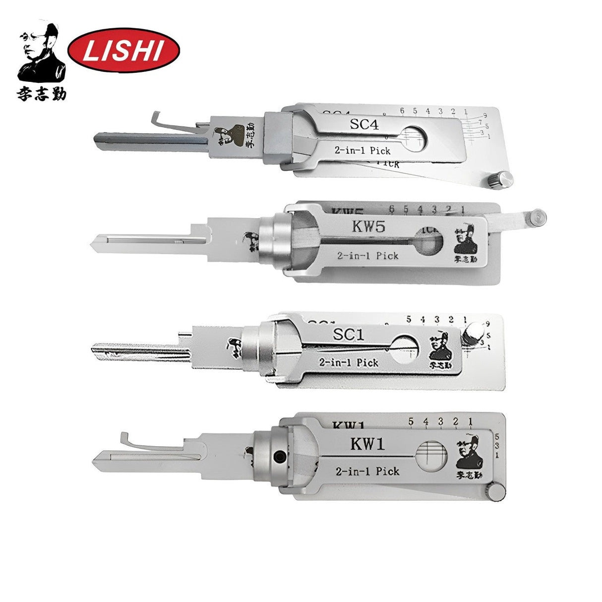 Original Lishi - Residential Bundle with KW1, KW5, SC1, SC4