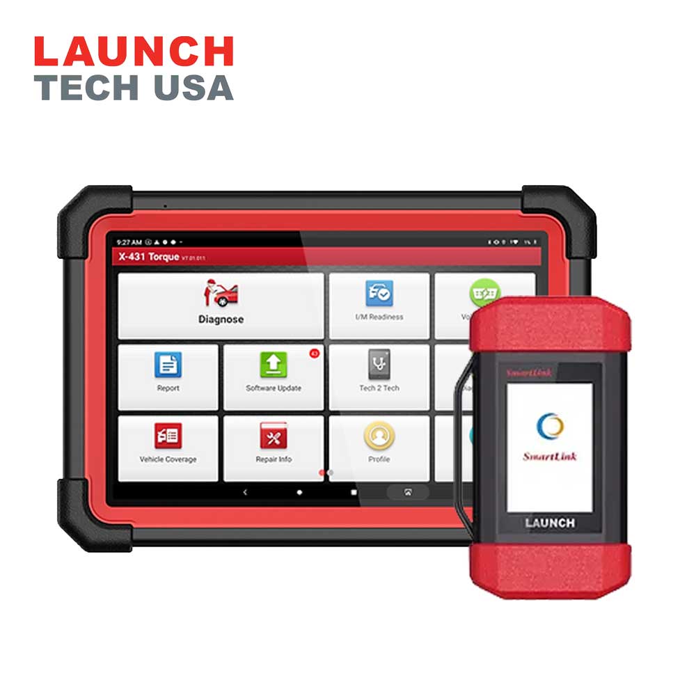 Launch - X-431 Torque HD SmartLink VCI Heavy-Duty Vehicle Diagnostic Tool with Advance Function