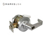 Marks USA - 175RF - Storeroom Function Cylindrical Lock - American Lever 6-Pin - 3-1/4 Inch Rose Diameter - 2-3/4 Inch Backset - Non-Handed - F86 ANSI - Grade 2