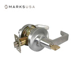 Marks USA - 175RF - Storeroom Function Cylindrical Lock - American Lever 6-Pin - 3-1/4 Inch Rose Diameter - 2-3/4 Inch Backset - Non-Handed - F86 ANSI - Grade 2