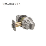 Marks USA - 180SSN - Passage Cylindrical Lock - Anti-Ligature Knob - Non-Keyed - Non-Handed - Grade 1 - Satin Stainless Steel