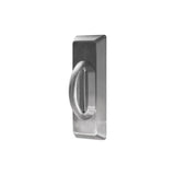 Marks USA - 195BHDO - Dummy Outside Cylindrical Lock - Non-Keyed Cylinder - D-Lig Slide - Non-Handed - Grade 1 - Satin Stainless Steel