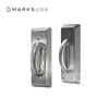 Marks USA - 195BHF - Storeroom Cylindrical Lock - Key in Lever Cylinder - D-Lig Slide - Non-Handed - Grade 1 - Satin Stainless Steel