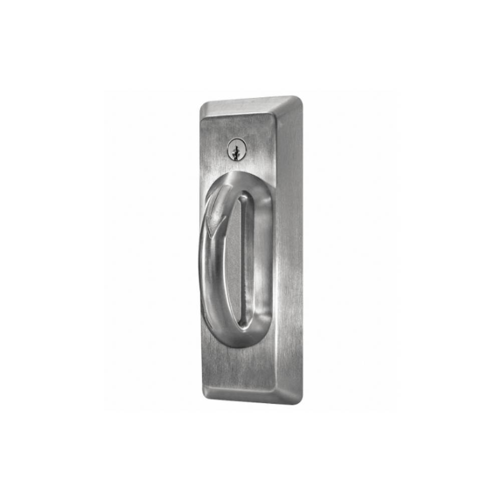 Marks USA - 195BHFEL - Electrically Locked Cylindrical Lock - Key in Lever Cylinder - D-Lig Slide - Non-Handed - Grade 1 - Satin Stainless Steel