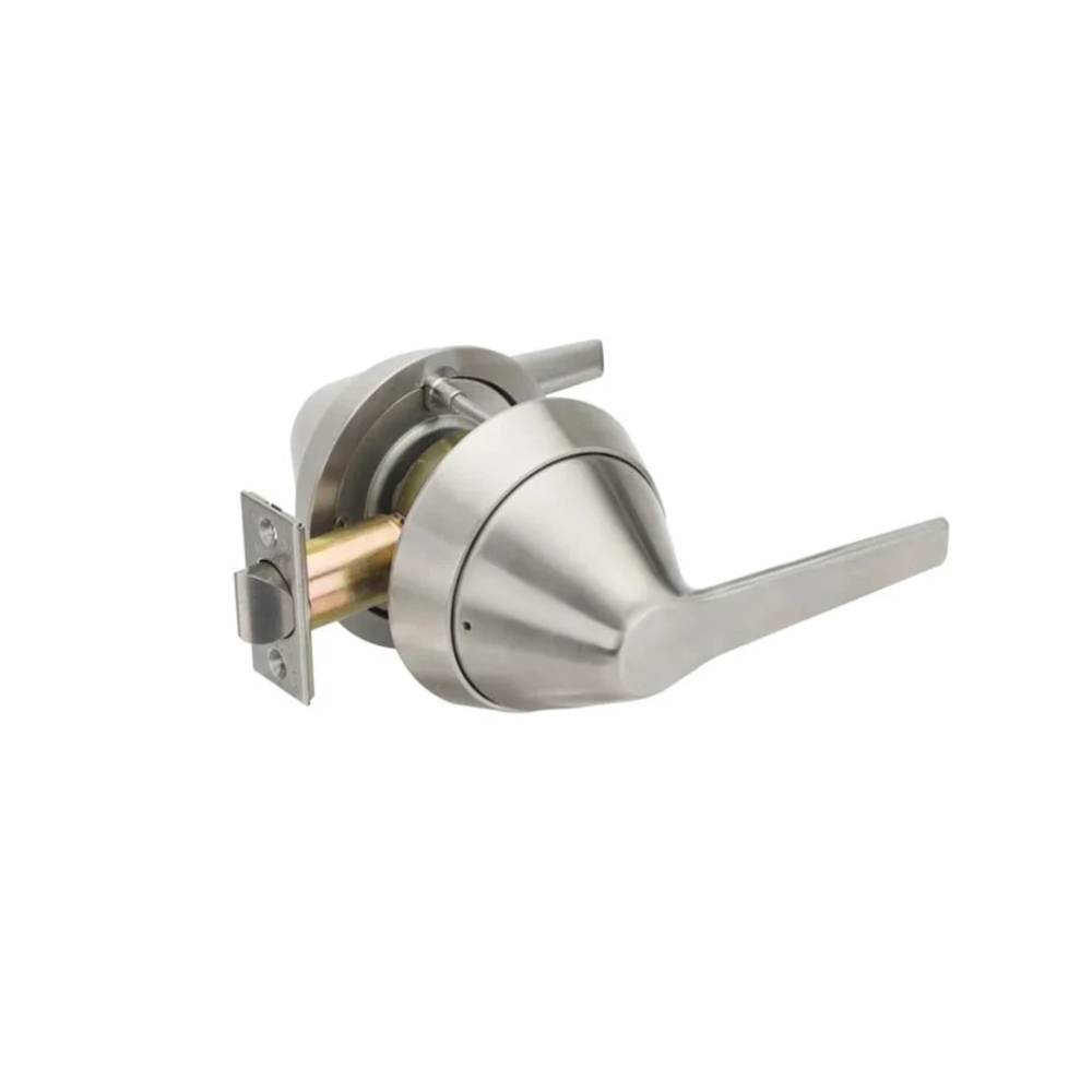 Marks USA - 195SSDO - Dummy Outside Cylindrical Lock - Anti-Ligature Knob - Non-Keyed Cylinder - 3-13/16 Diameter Rose - Non-Handed - Grade 1 - Satin Stainless Steel