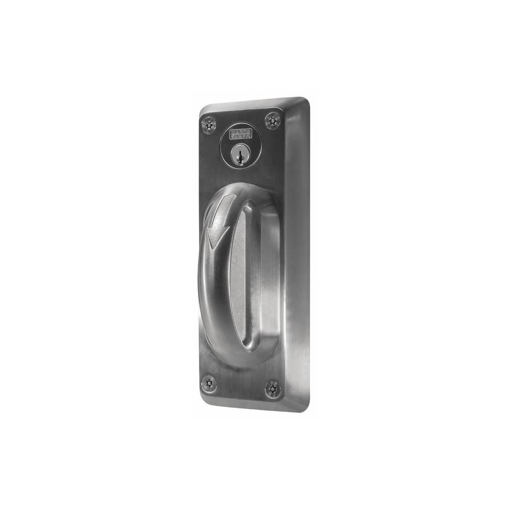 Marks USA - 5BHC - Storeroom Mortise Cylinder Lock - D-Lig Slide - Field Reversible - Grade 1 - Satin Stainless Steel