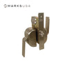 Marks USA - 5PDD - Office Vestibule Hospital Push/Pull Latch Mortise Cylinder - Push/Pull Paddle - Field Reversible - Grade 1 - Satin Stainless Steel