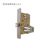 Marks USA - 5SS55E - Office Mortise Cylinder Lock - Anti-Ligature Lever - Field Reversible - Grade 1 - Satin Stainless Steel