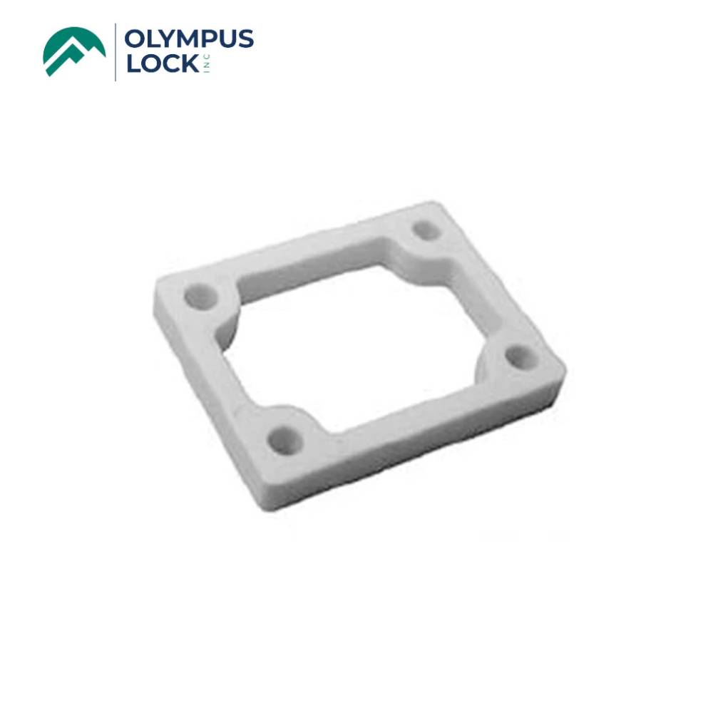 OLYMPUS LOCK - 10-351 - Spacer - Optional Thickness - White Plastic