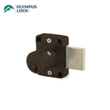 OLYMPUS LOCK - 100DR - Cabinet Deadbolt Door Lock - N Series - Optional Cylinder Length - Optional Keying - US10B (Oil Rubbed Bronze-613)