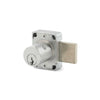 OLYMPUS LOCK - 100DR - Cabinet Deadbolt Door Lock - N Series - Optional Cylinder Length - Optional Keying - US26D (Satin Chrome-626)