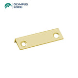 OLYMPUS LOCK - 12-1 - Angle Strike - Corner Guard - US4 (Satin Brass-606)